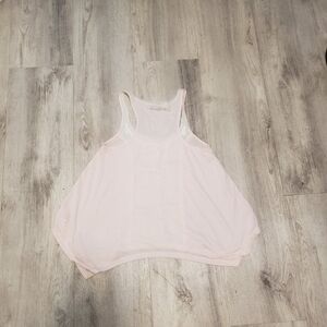 American Eagle Outfitters Pale Pink Racerback Tank